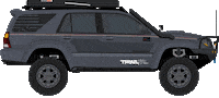 4X4 4Runner Sticker by trail4r