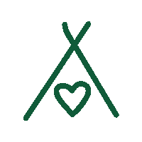 jiznicechy stan kemp jižní čechy teepee Sticker