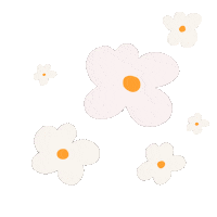 Flower Daisy Sticker