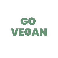 Go Vegan Plant Based Sticker by The Veggie Group