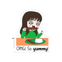 Hungry Maris Racal Sticker by Mang Inasal