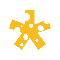 Cheese Dc Sticker by DACHCOM