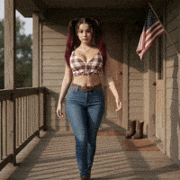 Natural Light Girl GIF
