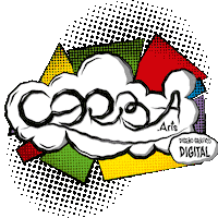corbaarts corba corbaarts estudiocorba Sticker