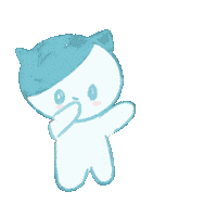 Cat Kiss Sticker
