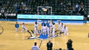 martial arts wow GIF by NBA