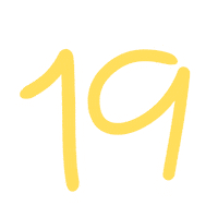Diecinueve Diciannove Sticker
