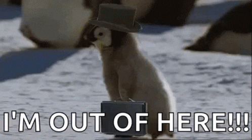 I M Out GIF by memecandy