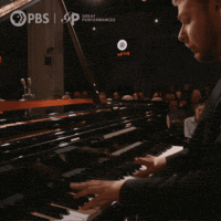 Piano Taking Note GIF by GREAT PERFORMANCES | PBS