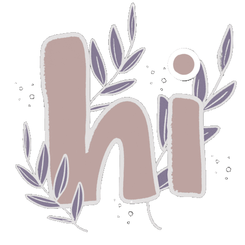 Pastel Hello Sticker