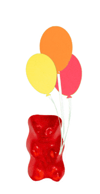 Celebrate Gummy Bear Sticker by HARIBO