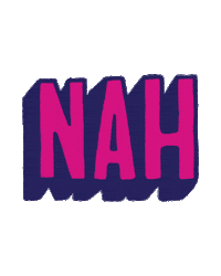 Disagree No Way Sticker by Marcel Katz / The Art Plug