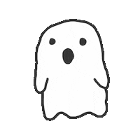 Ghost Monster Sticker by BayaBaya._.club