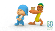 Earth Hour Naturaleza GIF by Pocoyo