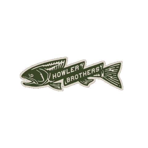 Fish Trout Sticker by Howler Brothers