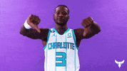 Terry Rozier Thumbs Down GIF by Charlotte Hornets