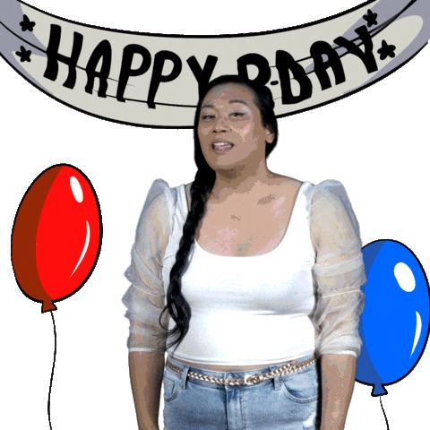 Happy Birthday Sticker by Hello All