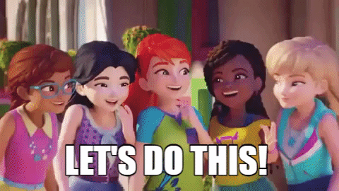 let's do it GIF by LEGO