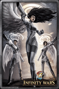 angel shooting GIF by Infinity Wars