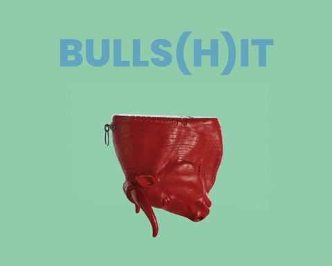 Bull Bullshit GIF by Design Museum Gent