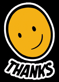 Happy Thank U GIF by Dezign Surge