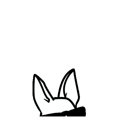 PawsForWalks dog black and white dog walker pet sitter Sticker