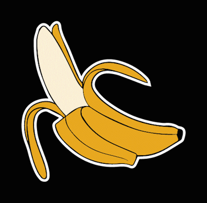 coletivobonobos giphyupload design banana fruta GIF