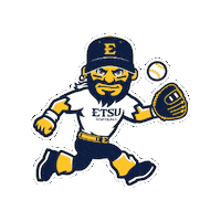 etsu_bucs softball tennessee buccaneers bucs Sticker