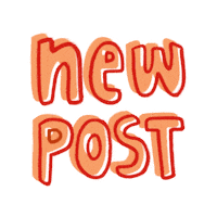 Pink Post Sticker