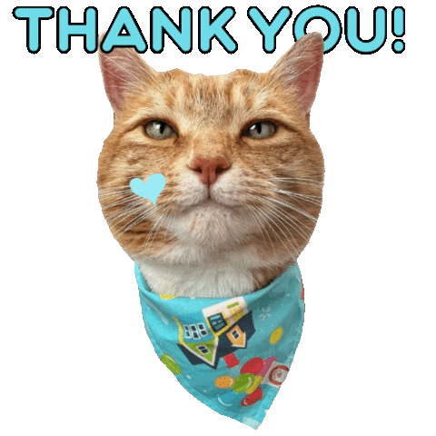 Merci Thank You Sticker