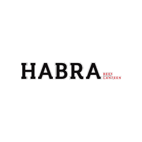 Habra_kuwait logo restaurant steak steakhouse Sticker