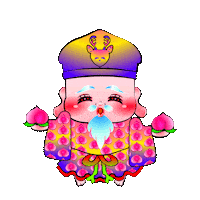 Peach 神様 Sticker by NAPOYAN