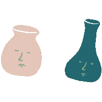 Sun Vase Sticker