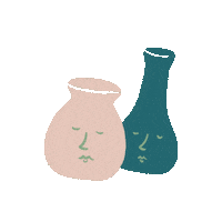 Sun Vase Sticker