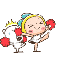 Cheer Cheering Sticker by Lemon & Sugar