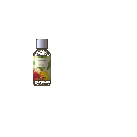 VitalLifeUK giphyupload floral germs antibacterial Sticker