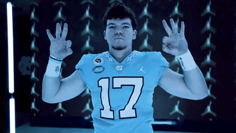 North Carolina Football GIF by UNC Tar Heels