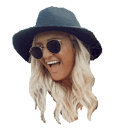happy girl Sticker by quinnie.jpg