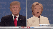 Donald Trump Microphone Adjustment GIF by Election 2016