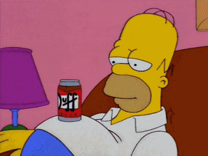 Homer Simpson Beer GIF by The Taboo Group