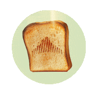 Bread Toast Sticker by Qiddiya