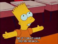 Talking Season 3 GIF by The Simpsons