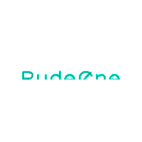 Rudeonefashion logo fashion brand rudeone Sticker