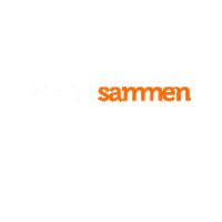 Trenesammen Sticker by Studentsamskipnaden på Vestlandet Sammen