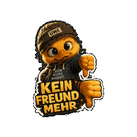 Meh Auf Keinen Fall Sticker