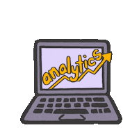 Analyze Social Media Sticker by Giflytics