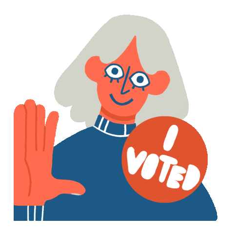 Fun Voting Sticker by imrobinthisjoint