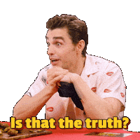 Dave Franco Truth Sticker by First We Feast