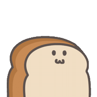 Happy Wave Sticker by Tasty Toastys