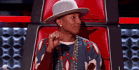 pharrell williams television GIF by The Voice